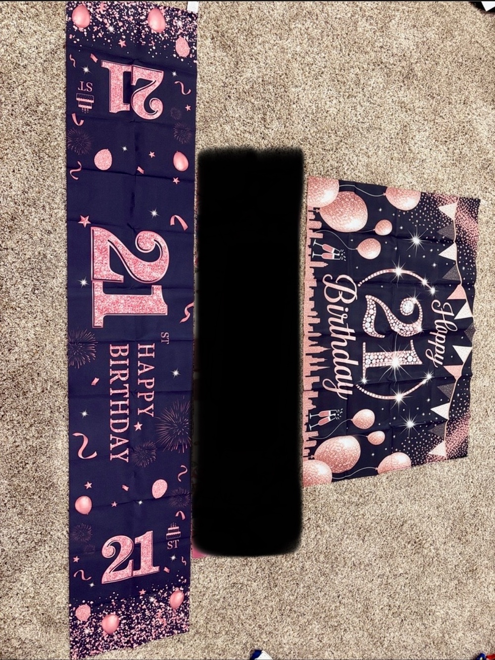 21st Birthday decorations